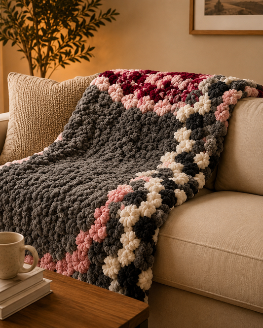 Lavender Bloom Blanket